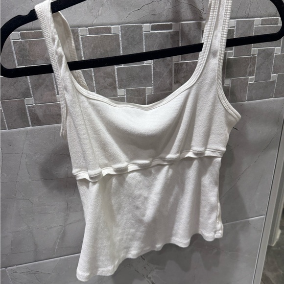Reformation White Tank Top - Picture 1 of 5